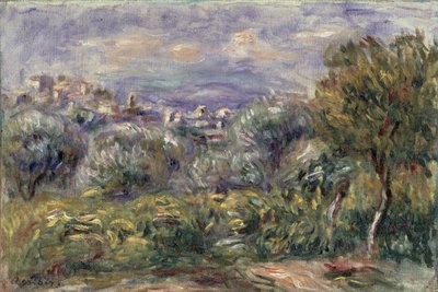 Antibes, 1917 de Pierre Auguste Renoir
